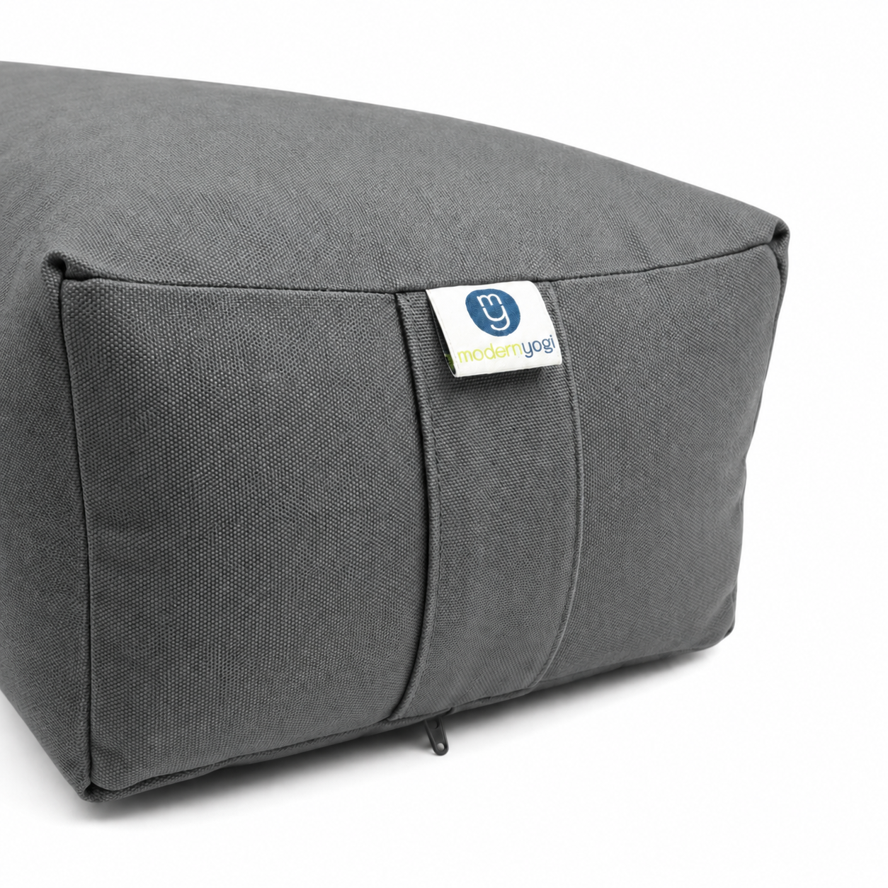 Gray Rectangular Bolster
