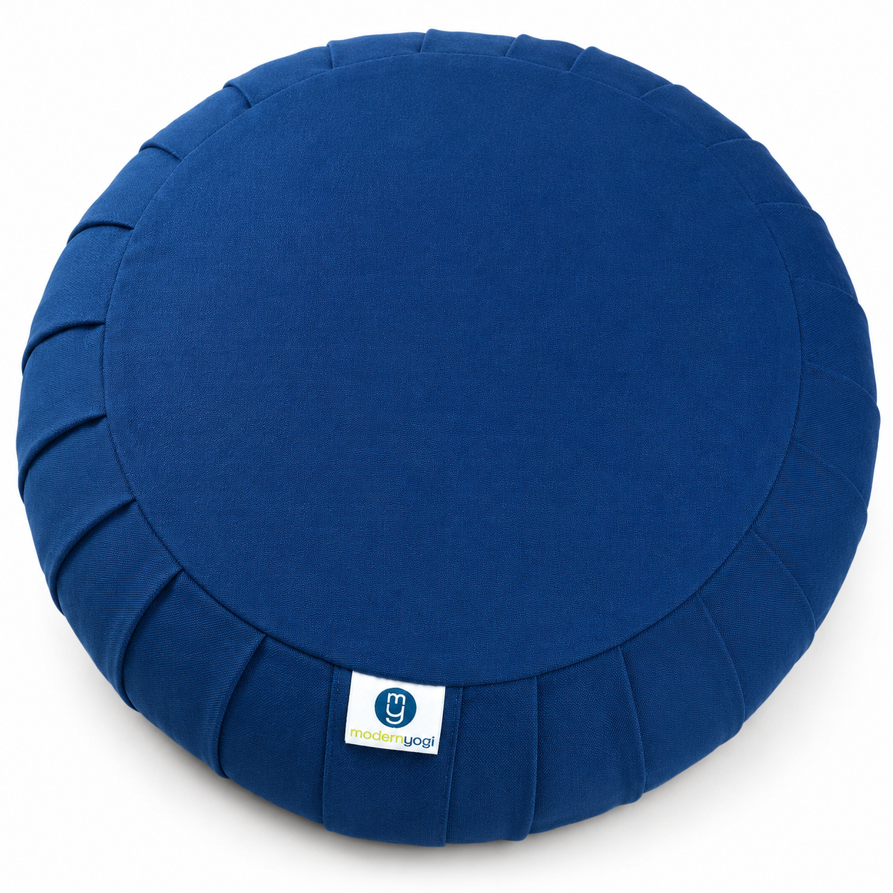 Gray Round Zafu Cushion — view 3