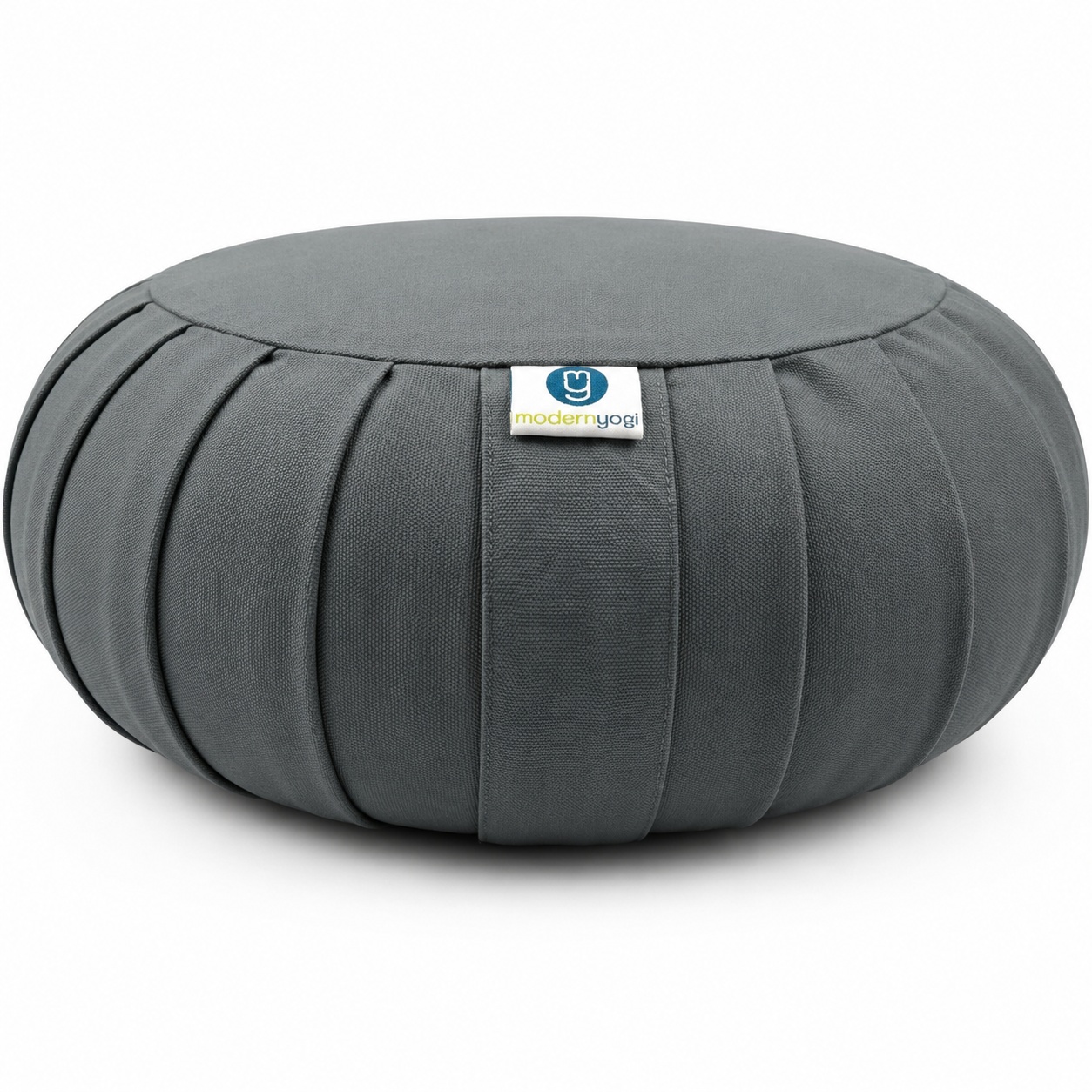 Gray Round Zafu Cushion